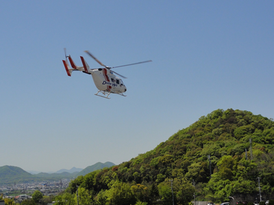 香川県ドクターヘリの受託運航を開始しました。