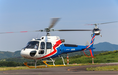 新機体（JA6566）を導入  [エアバス・ヘリコプターズ式ＡＳ３５０Ｂ３型(H125)]